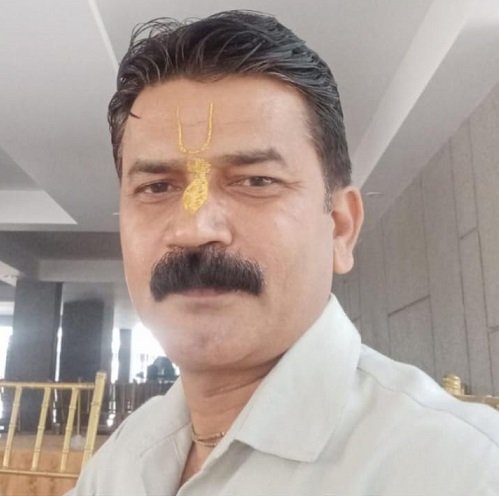 rakesh chauhan, isckon temple